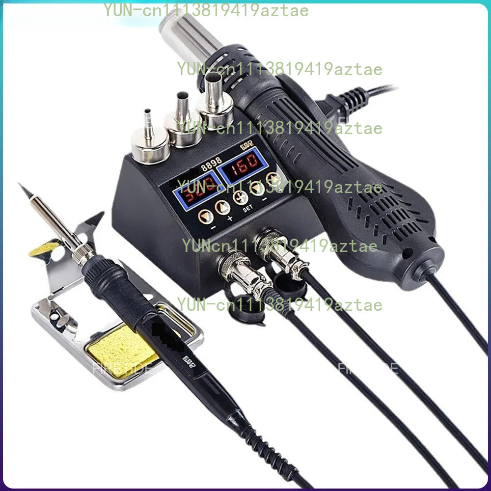2 In 1 Soldering Rework Station 750W - 750W 2 in 1 Alat Solder