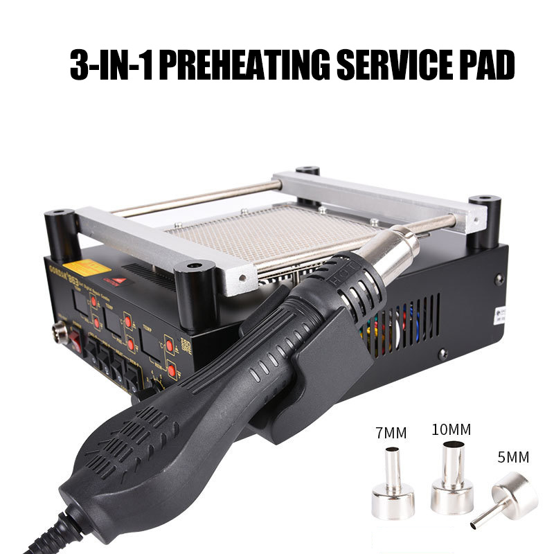 Stasiun Solder 3 in 1 Digital  - Infrared Bga Rework Station ulasan dan harga