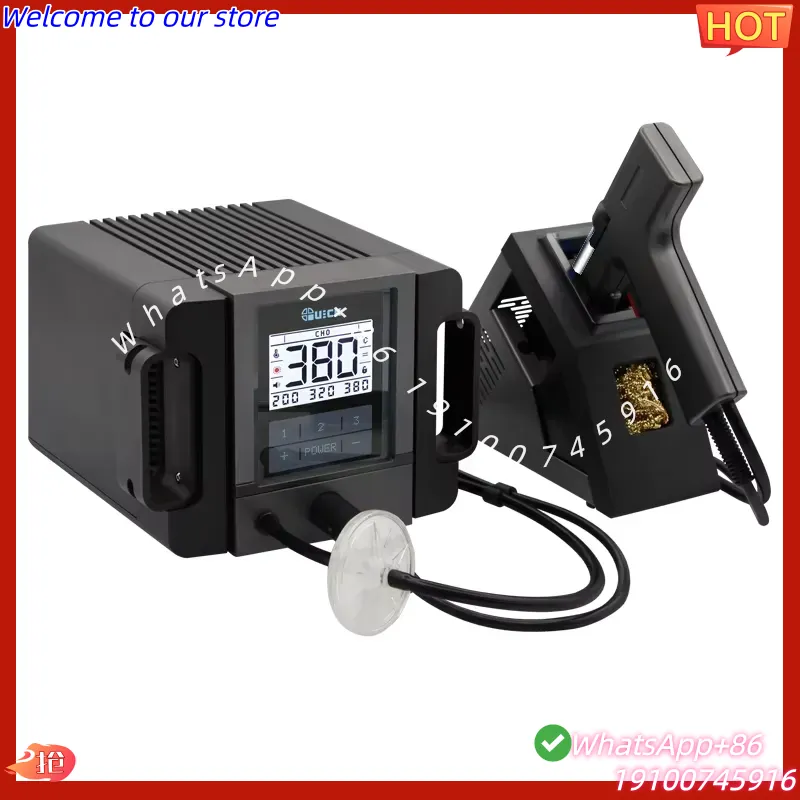 2026 QUICK TV2 Desoldering Sta - Desoldering Pump Electric Vacuum Station ulasan dan harga